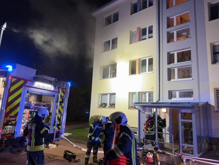Wohnungsbrand Röbeler Chaussee