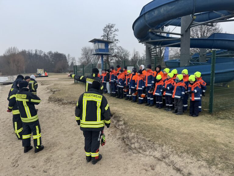 Ausbildung der Jugend und Löschfüchse Thema: Eisrettung